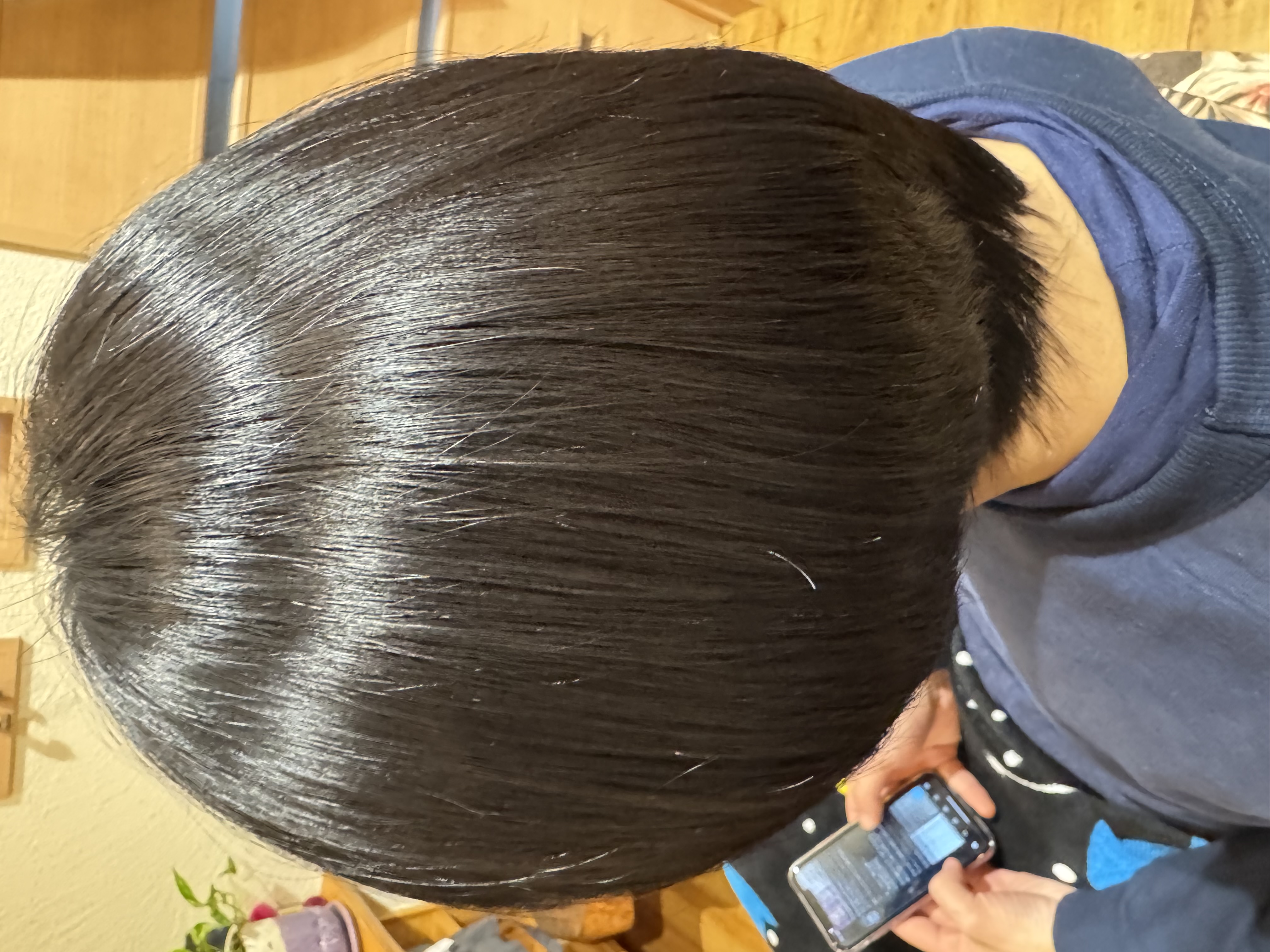 天然ハーブカラーの画像